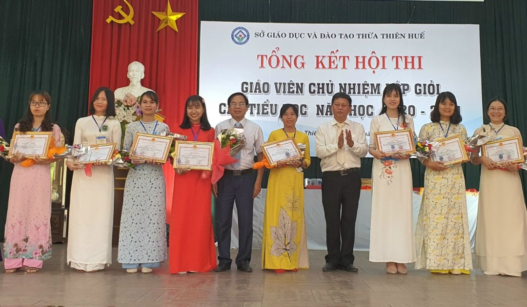 115 giáo viên được công nhận giáo viên chủ nhiệm giỏi cấp tỉnh