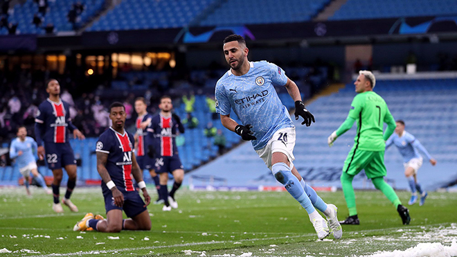 Mahrez lập đại công, City lần đầu vào chung kết
