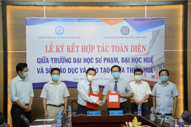 Trường đại học Sư phạm ký kết hợp tác toàn diện với Sở Giáo dục và Đào tạo