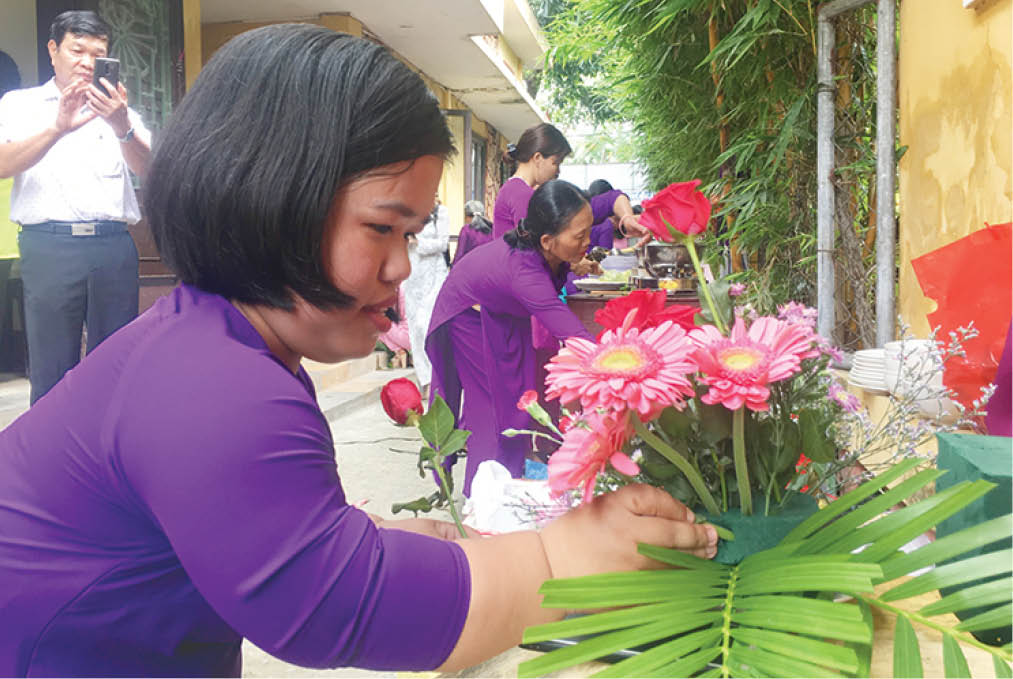 Điểm tựa của phụ nữ khuyết tật