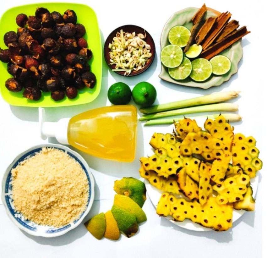 Biến vỏ trái cây thành nước tẩy rửa sinh học