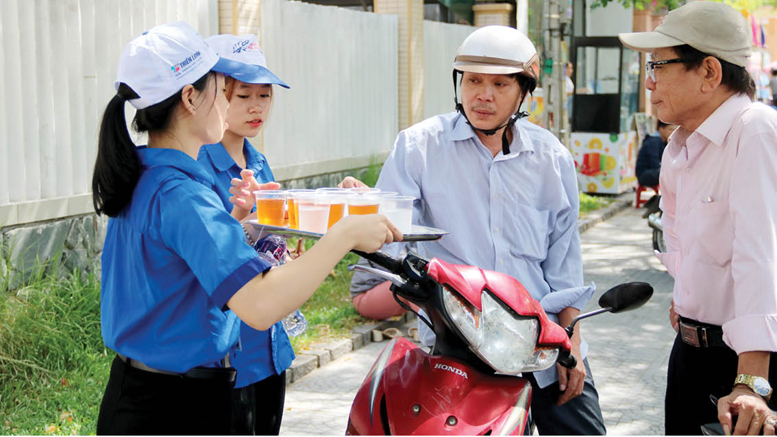 Tiếp sức ước mơ ngày thi
