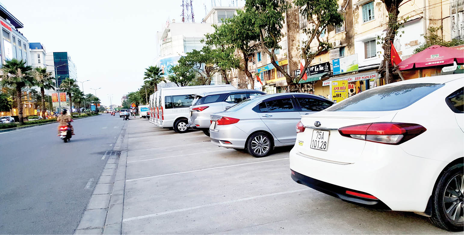 Ý thức hơn khi đỗ, dừng ô tô