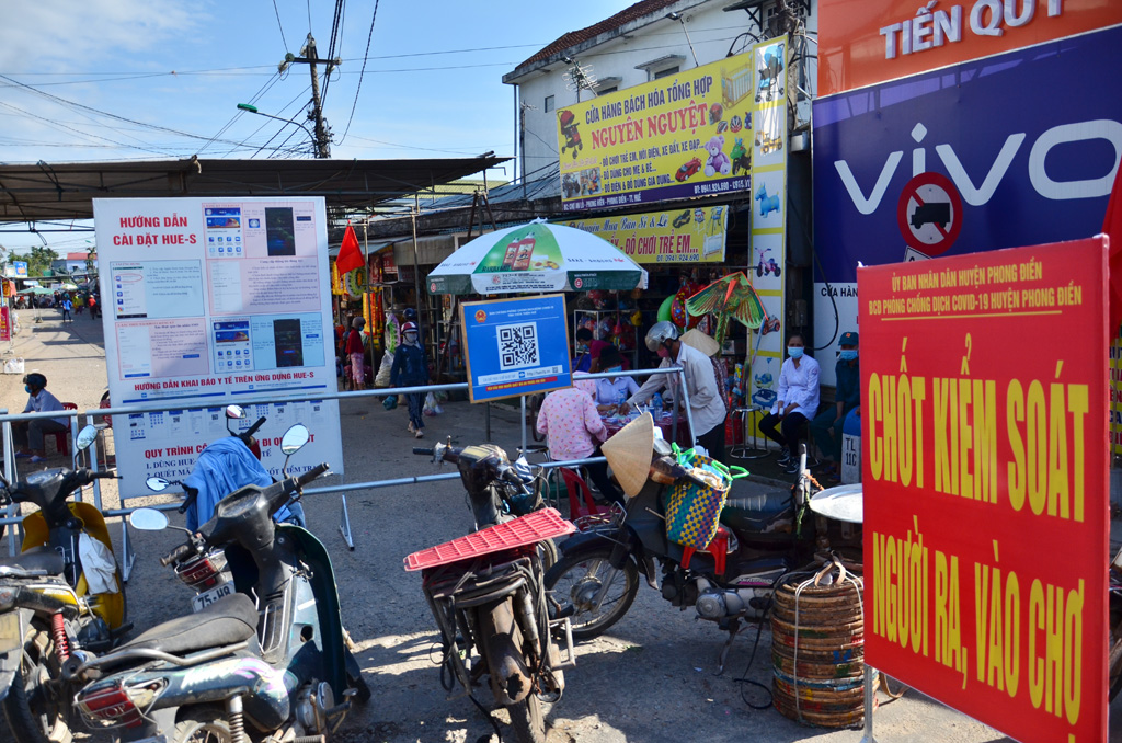 Thành lập 2 chốt kiểm soát mới ra vào chợ An Lỗ