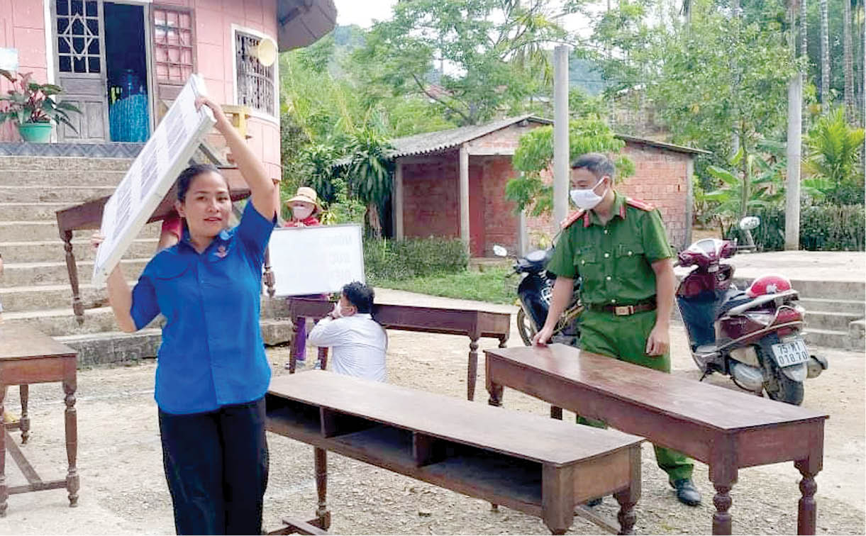 Chị Pi Ta năng nổ