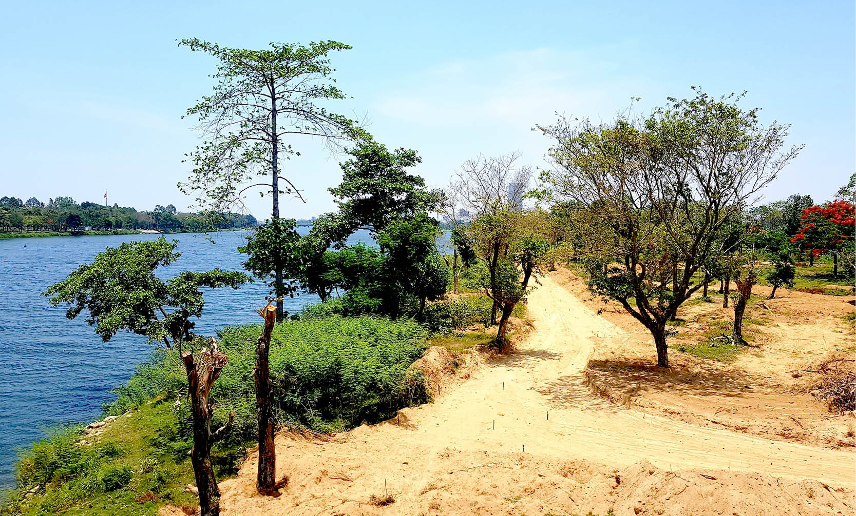 Chỉnh trang cồn Dã Viên thành công viên