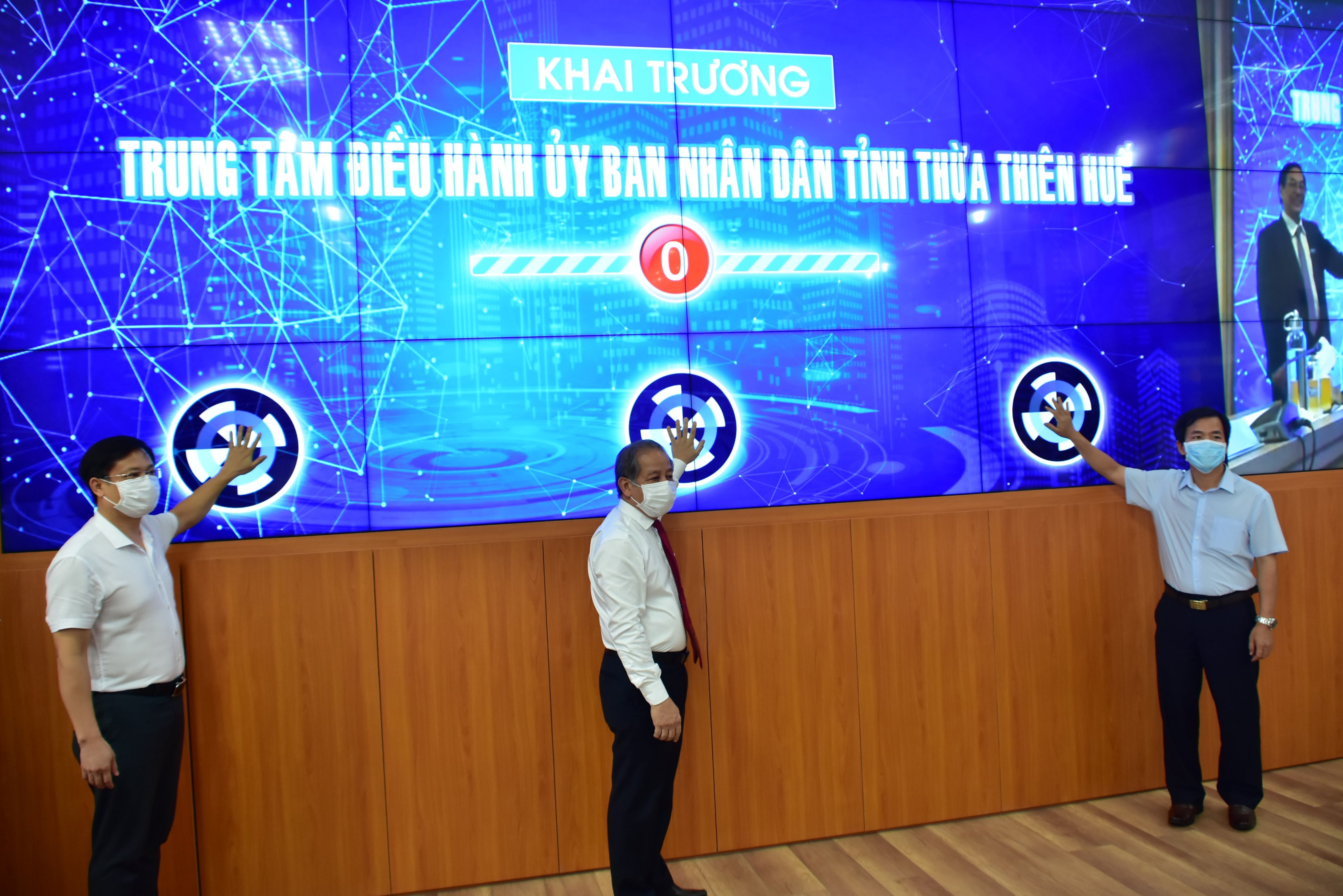 Khai trương Trung tâm Điều hành UBND tỉnh Thừa Thiên Huế