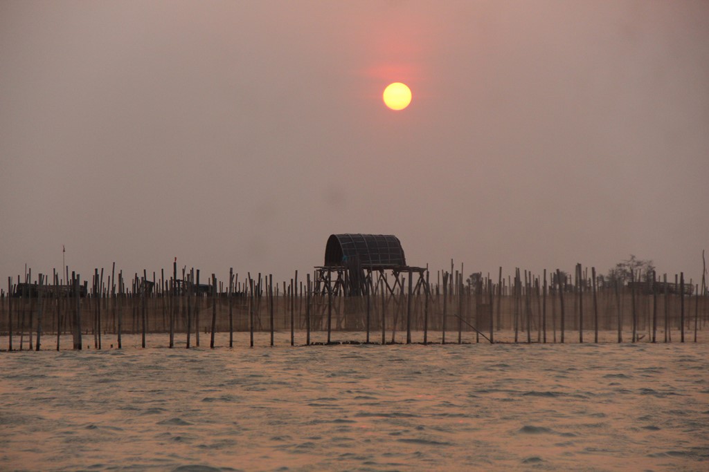 Chuon Lagoon in its most beautiful season of the year