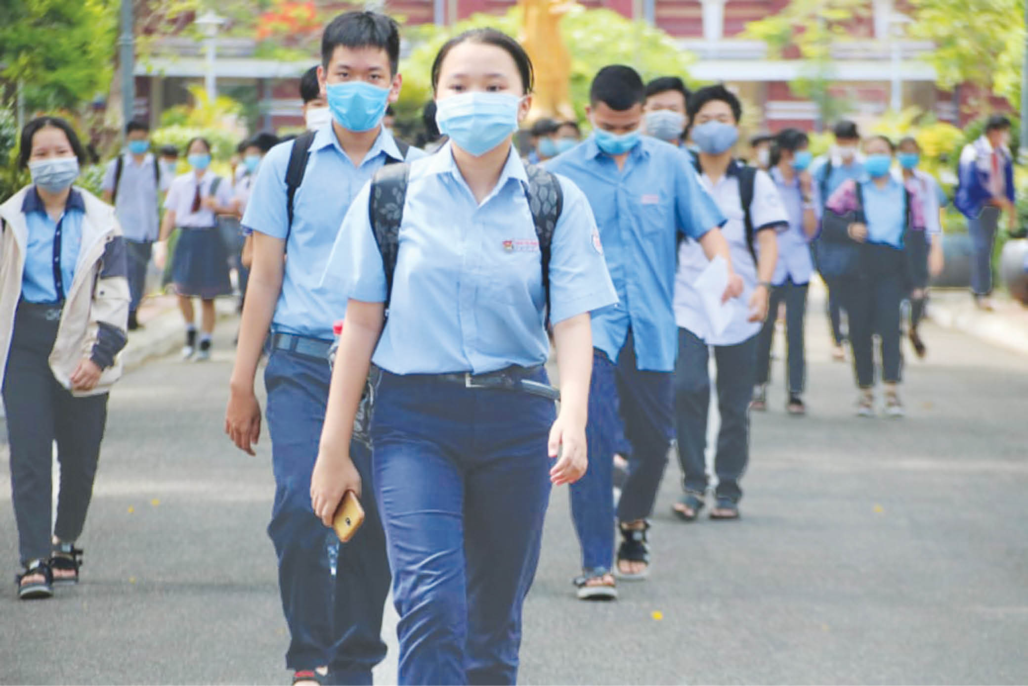 Kết thúc kỳ thi tuyển sinh vào lớp 10 Về đích an toàn