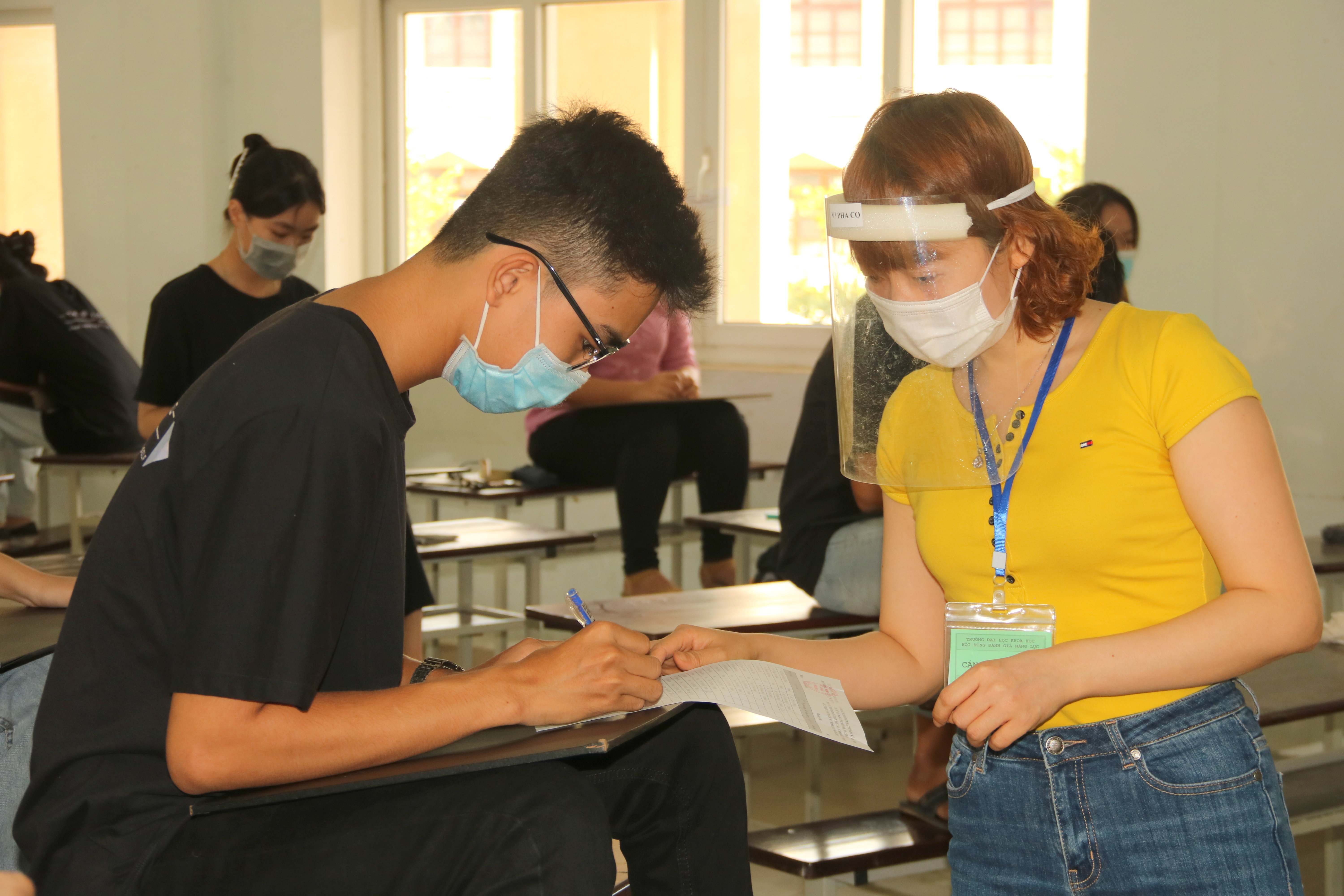 Lần đầu tiên, Trường đại học Khoa học tổ chức đánh giá năng lực môn vẽ mỹ thuật