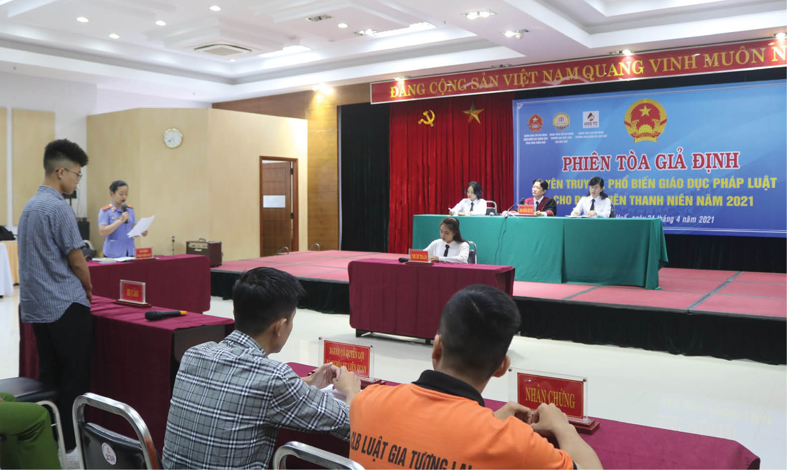 Tuyên truyền pháp luật thông qua “Phiên tòa giả định”