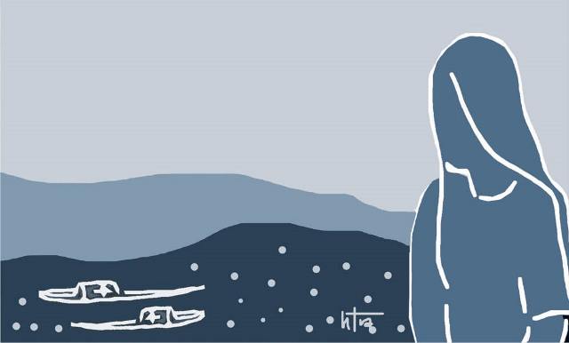 Nghĩ trong ngày biển trống