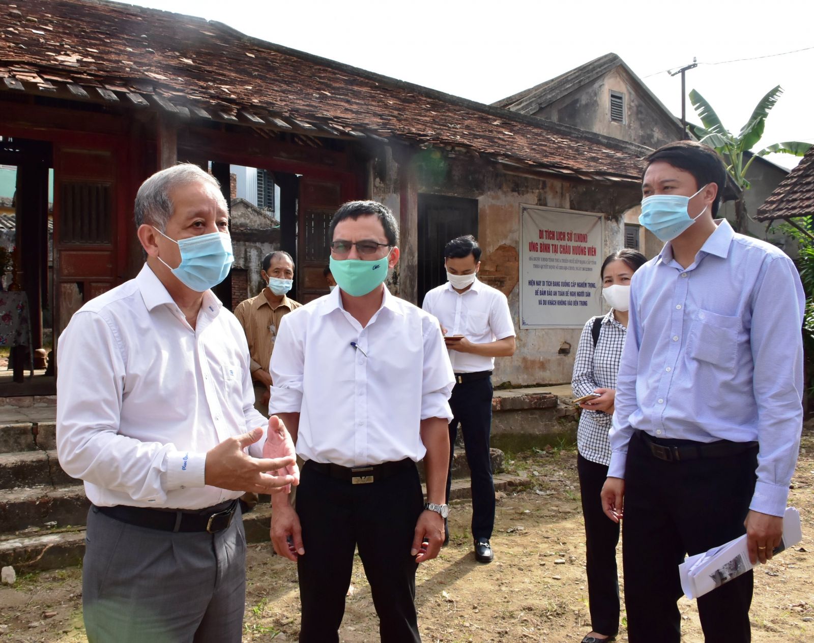 Fund allocation for the restoration of Ung Binh relic at Chau Huong Vien