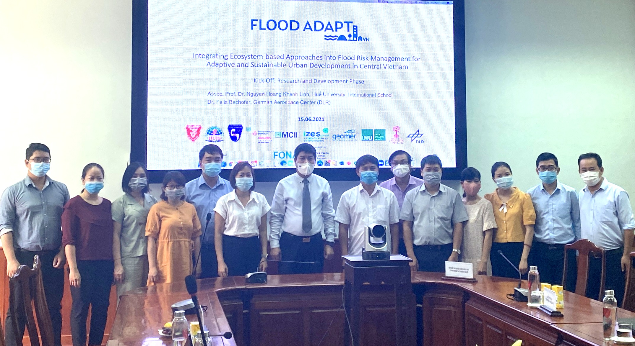 Khởi động dự án liên quan đến giảm nhẹ rủi ro về lũ lụt