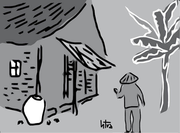 Nhớ thuở nhà tranh vách đất