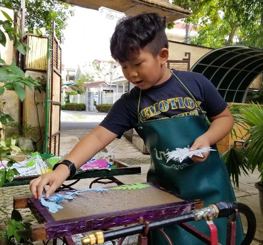 Trải nghiệm cùng nghệ thuật Trúc chỉ