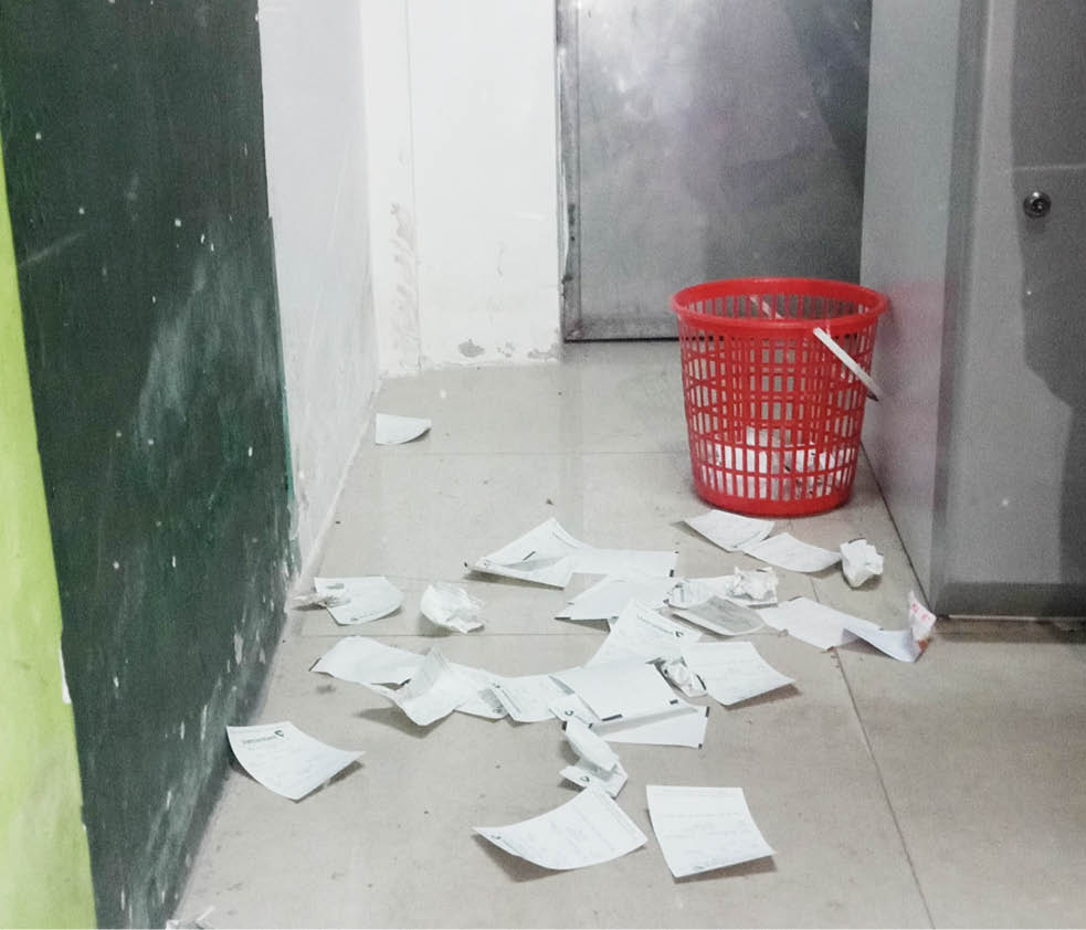 Những hình ảnh xấu xí ở ATM