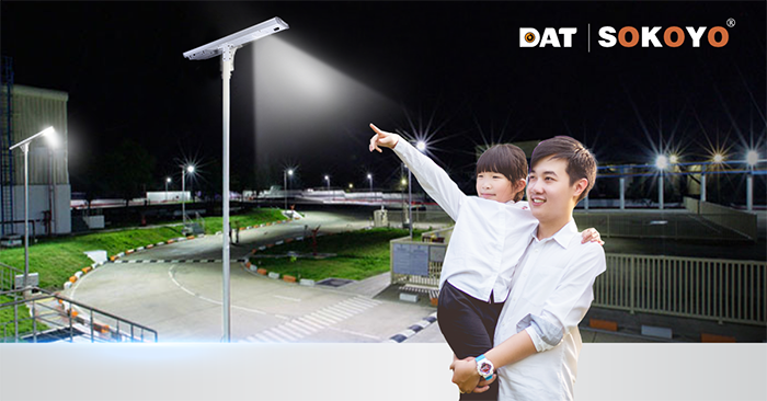 5 lý do nên lựa chọn đèn led năng lượng mặt trời