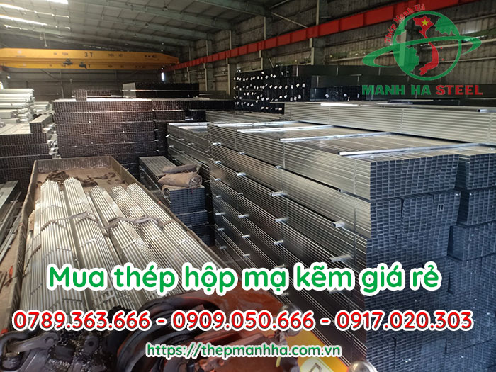 Thép Mạnh Hà - Nhà phân phối thép hộp uy tín, chất lượng