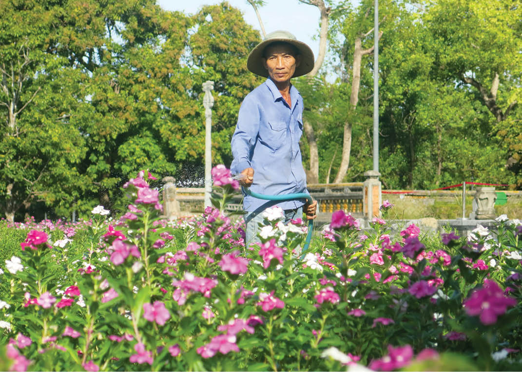 Tô điểm không gian di tích