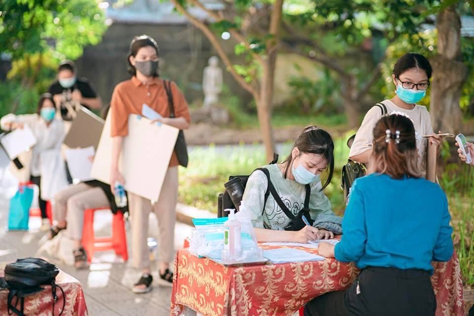 Kỳ thi tuyển sinh các môn năng khiếu diễn ra an toàn, nghiêm túc