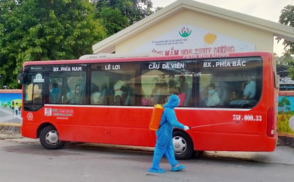 Cơ sở cách ly dân sự đầu tiên của TX Hương Thủy đón công dân về cách ly