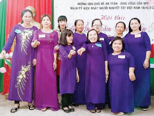 Giúp phụ nữ khuyết tật cải thiện cuộc sống