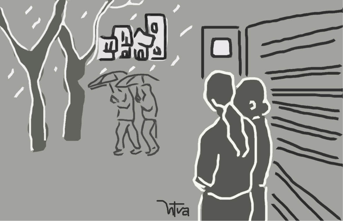 Mưa chiều ngang phố