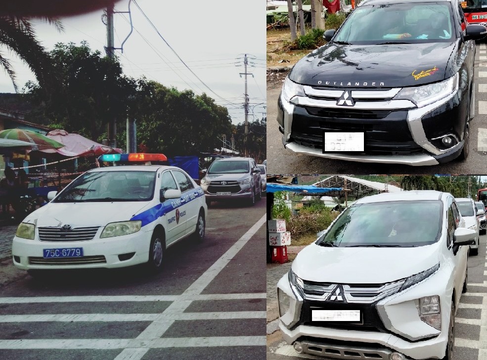 Xe ô tô vi phạm vẫn tiếp tục chở người từ các tỉnh phía Nam về