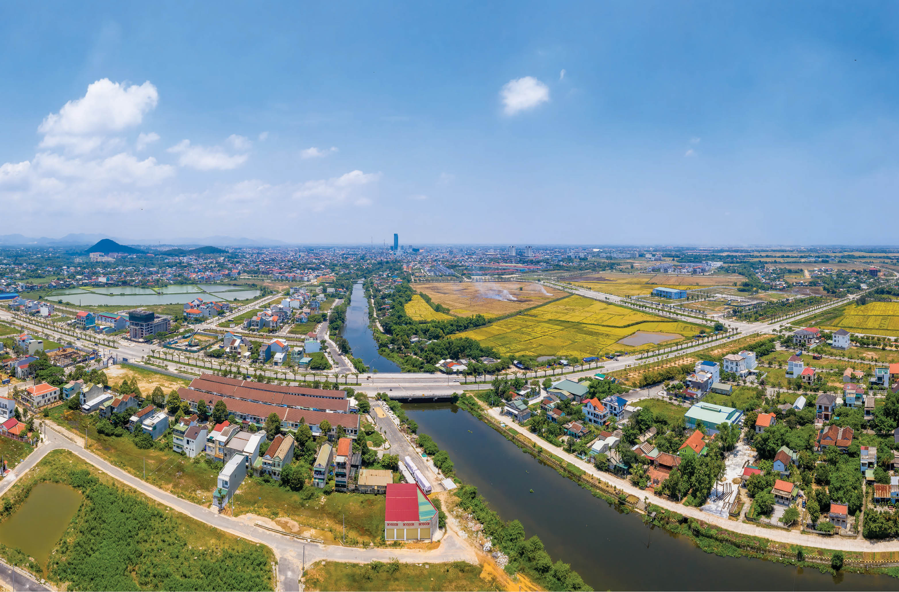 Trước mắt, thành phố sẽ quan tâm đến hệ thống hạ tầng thiết yếu