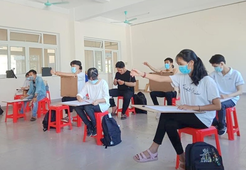 Kỳ thi năng khiếu đợt 2 kết thúc thành công
