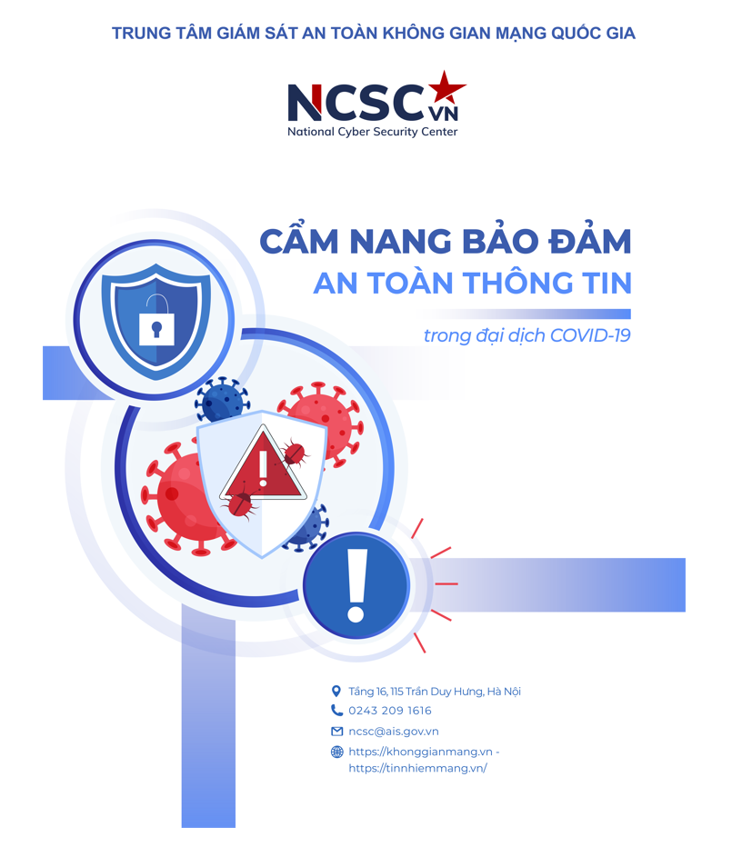 Cẩm nang Bảo đảm An toàn thông tin trong đại dịch Covid-19