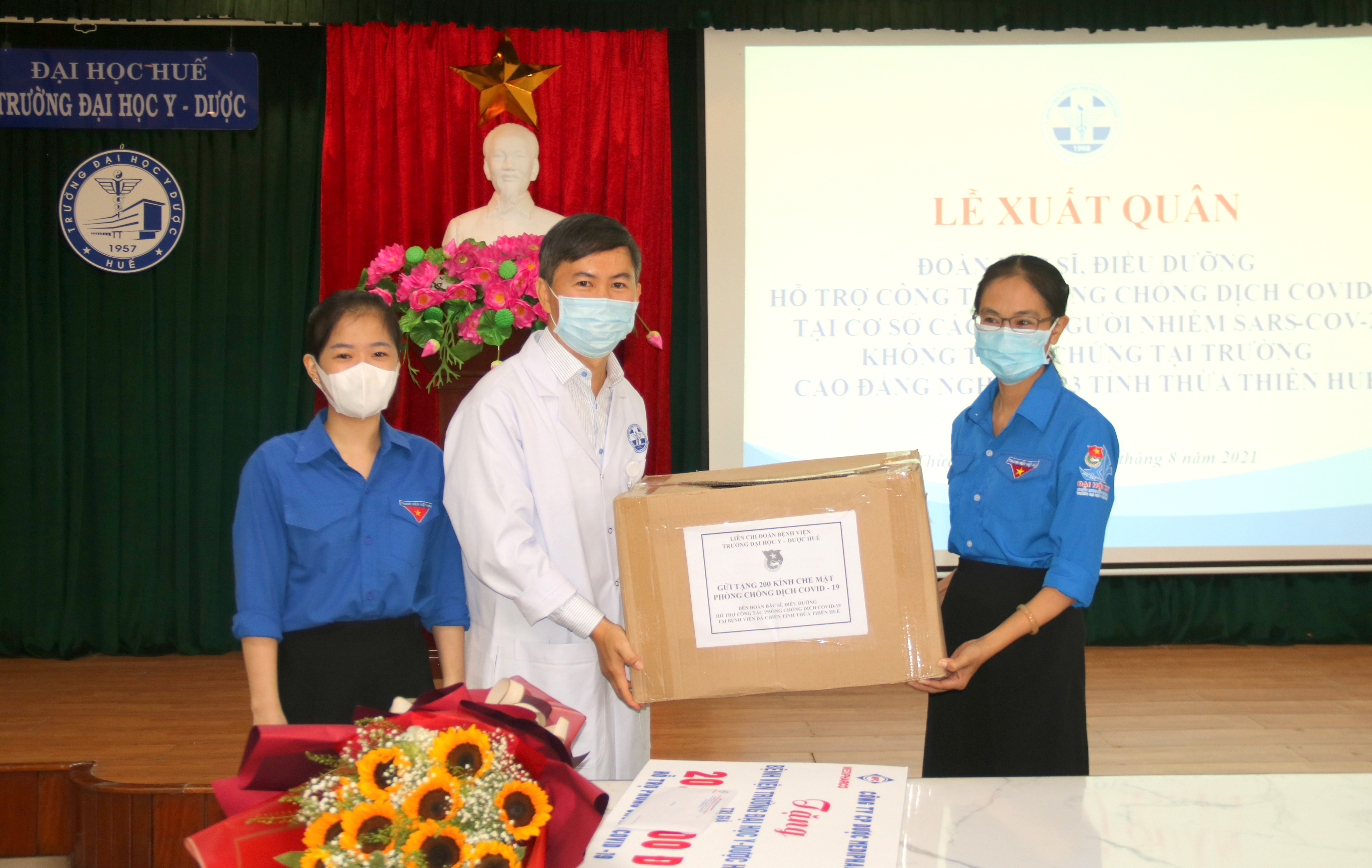 Xuất quân làm nhiệm vụ tại cơ sở cách ly người nhiễm SARS-CoV-2 không triệu chứng