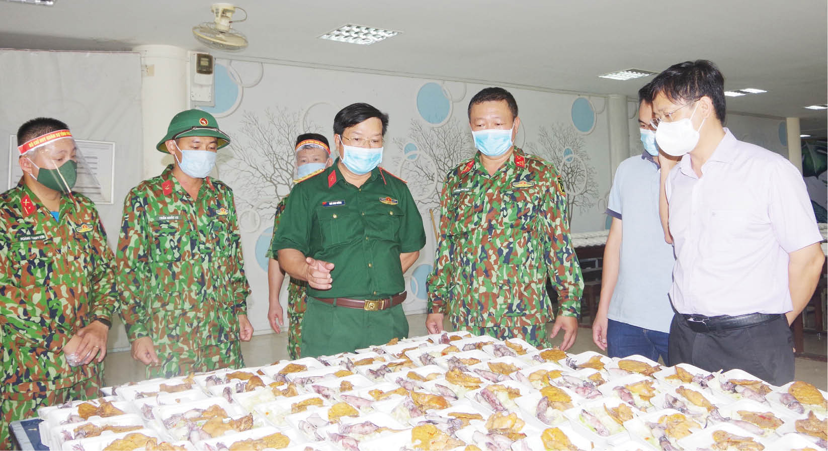 Đảm bảo công tác hậu cần