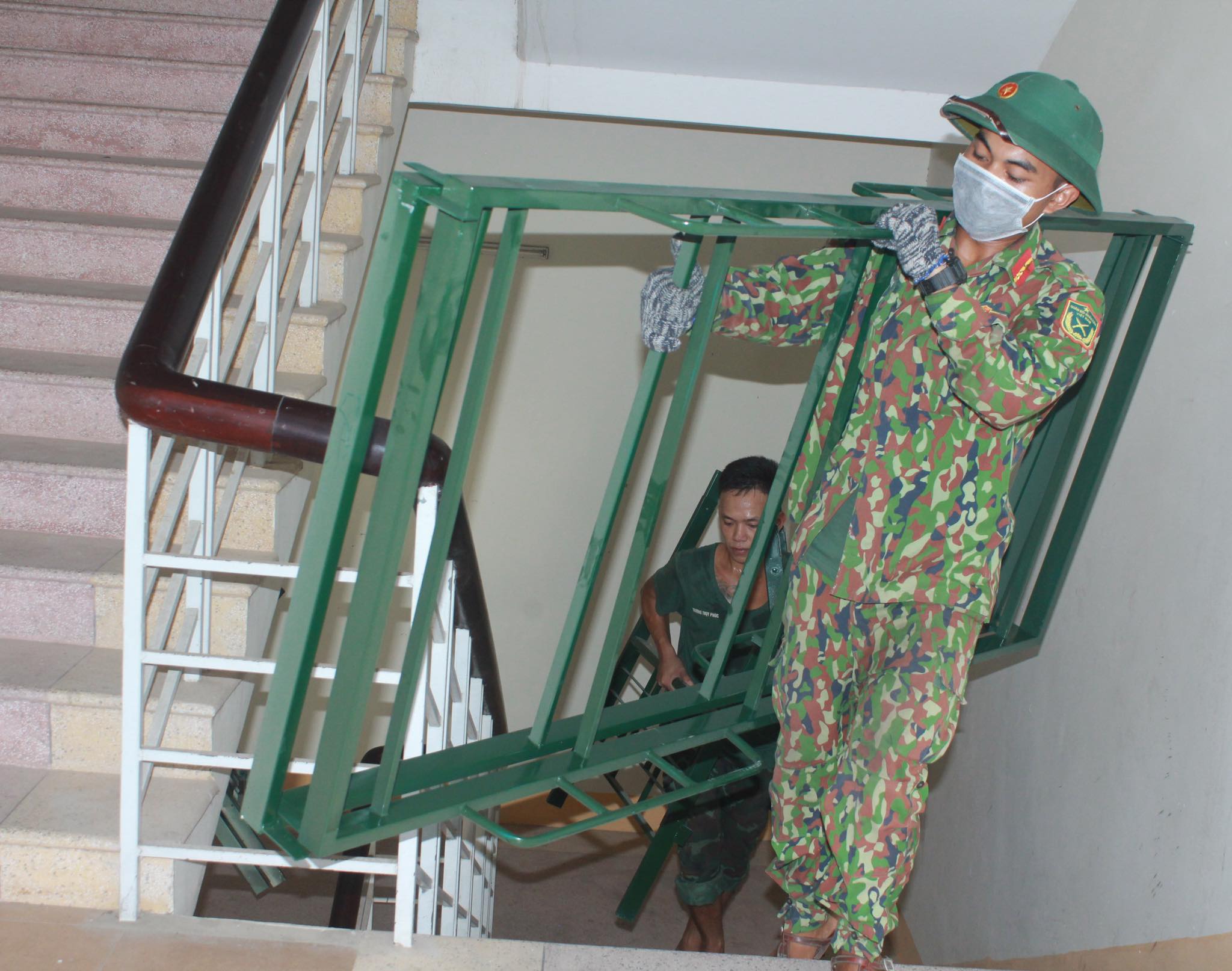 Kích hoạt khu cách ly điều trị ca nhiễm SARS-CoV-2 tại Trường cao đẳng nghề số 23