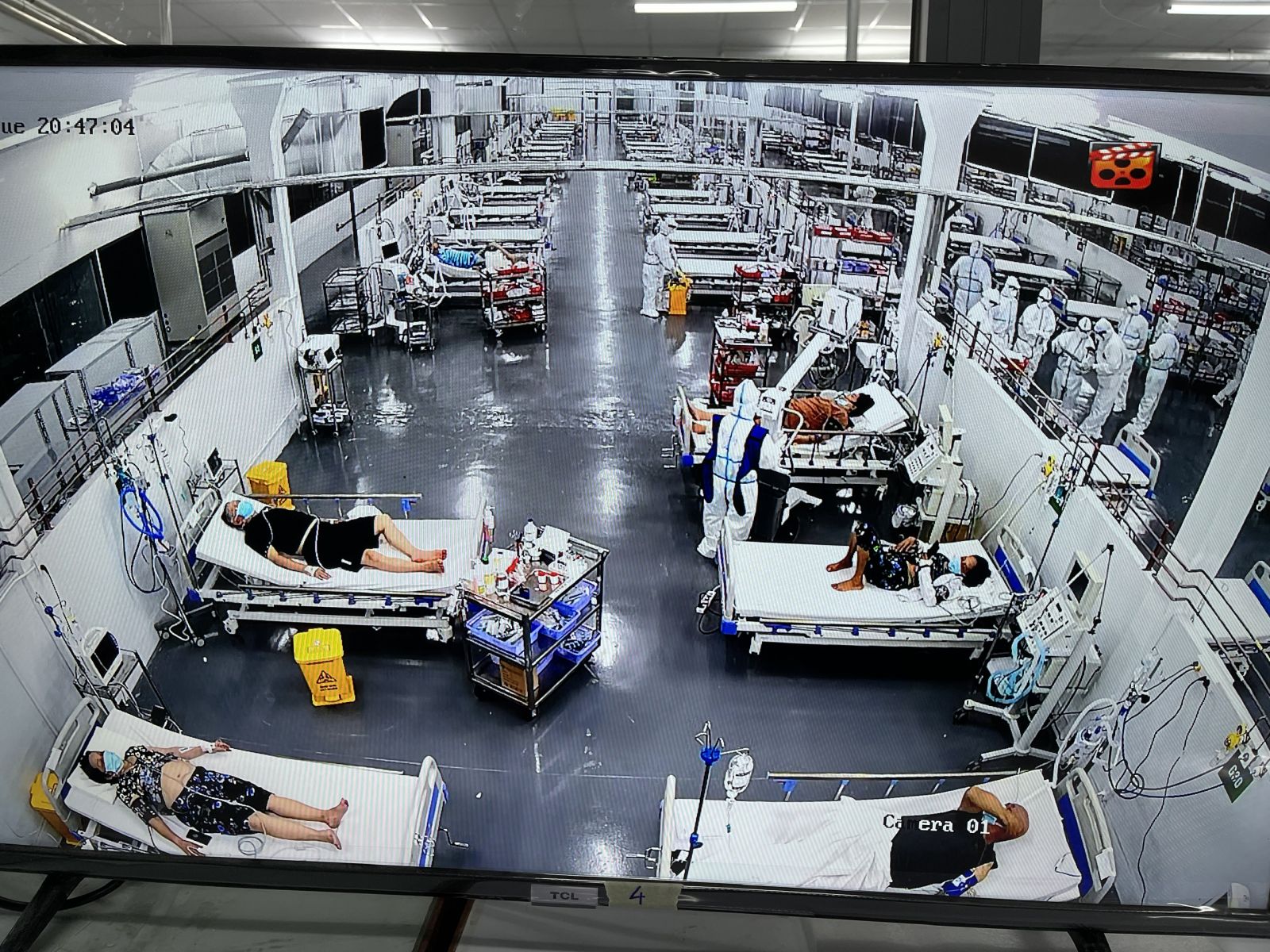 Hue Central Hospital’s Center for Intensive Care of COVID-19 in Ho Chi Minh City receiving patients