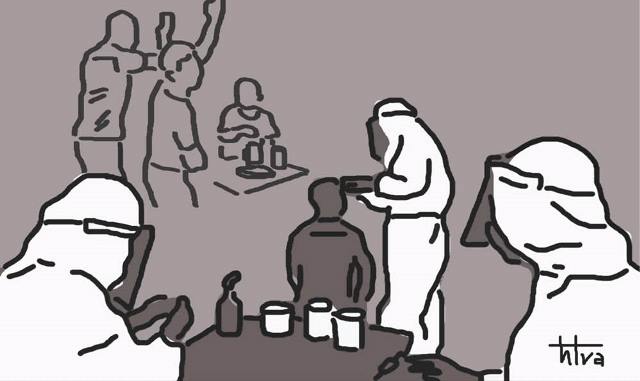 Soi mình vào sự hy sinh thầm lặng của tuyến đầu