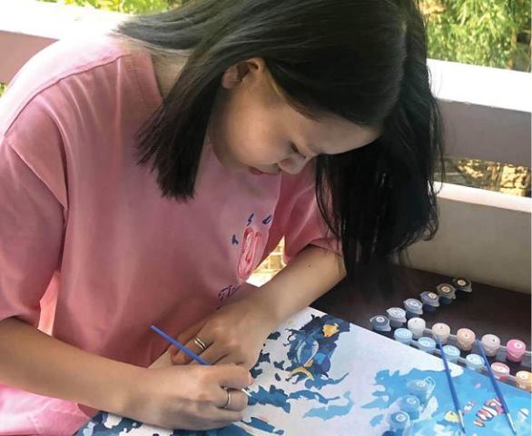 Gửi thương yêu vào tranh số hóa