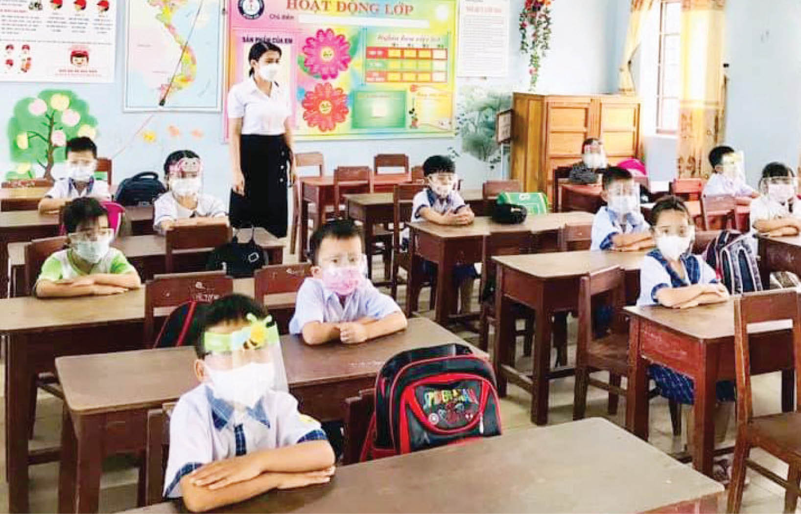 Lo chuyện học cho trẻ trở về từ tâm dịch