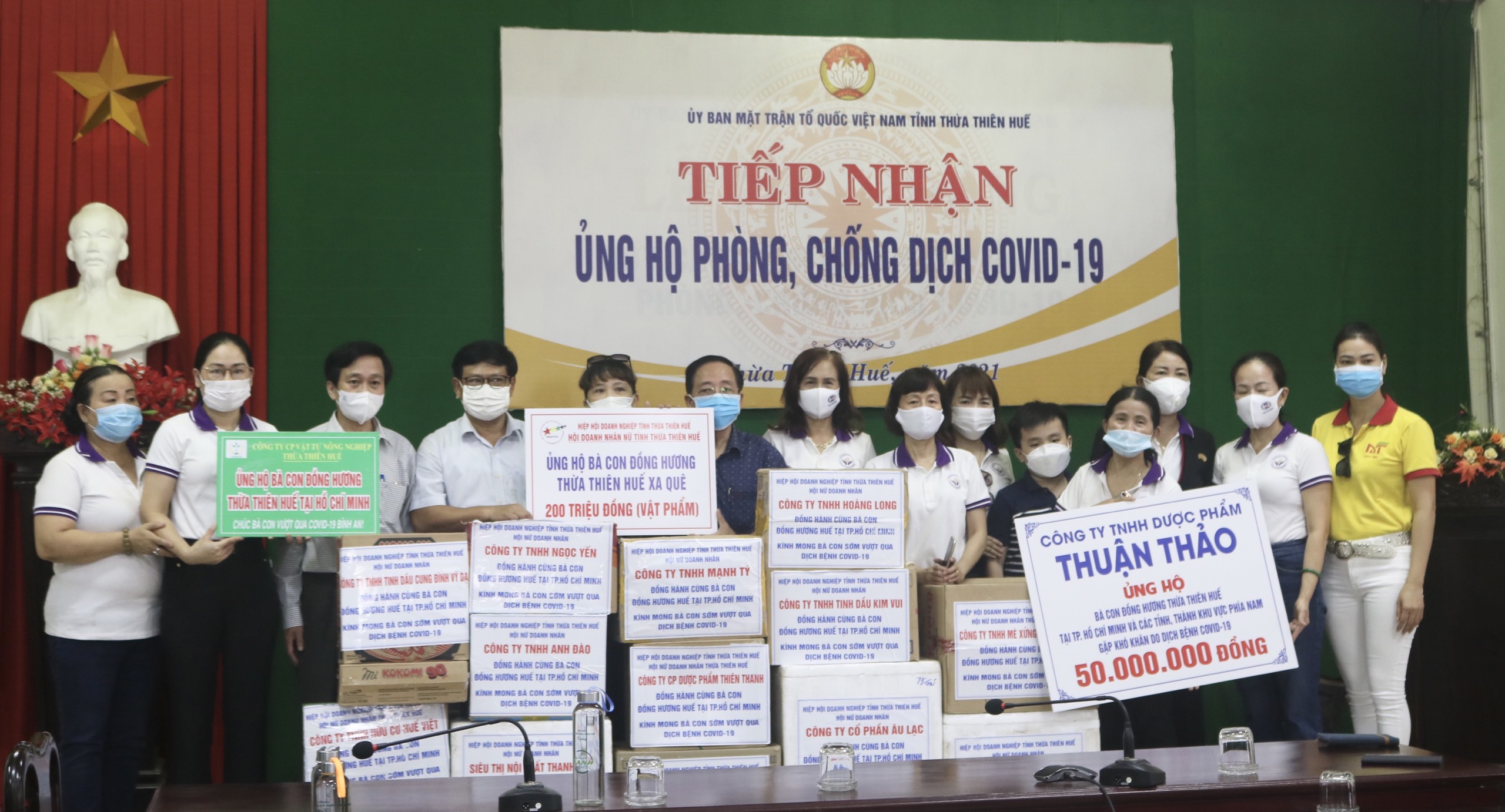 Nhiều hoạt động hỗ trợ phòng chống dịch COVID-19