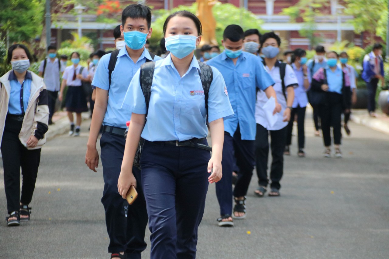 Một số trường không nằm trong vùng phong toả, giãn cách ở TP Huế tổ chức khai giảng trực tiếp