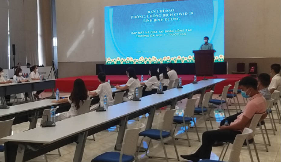 Tỉnh Bình Dương tri ân đoàn công tác Trường đại học Y – Dược Huế
