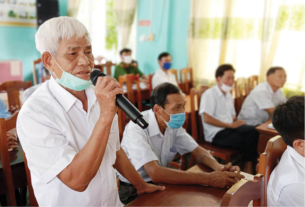 Lắng nghe, kịp thời giải quyết phản ánh của người dân