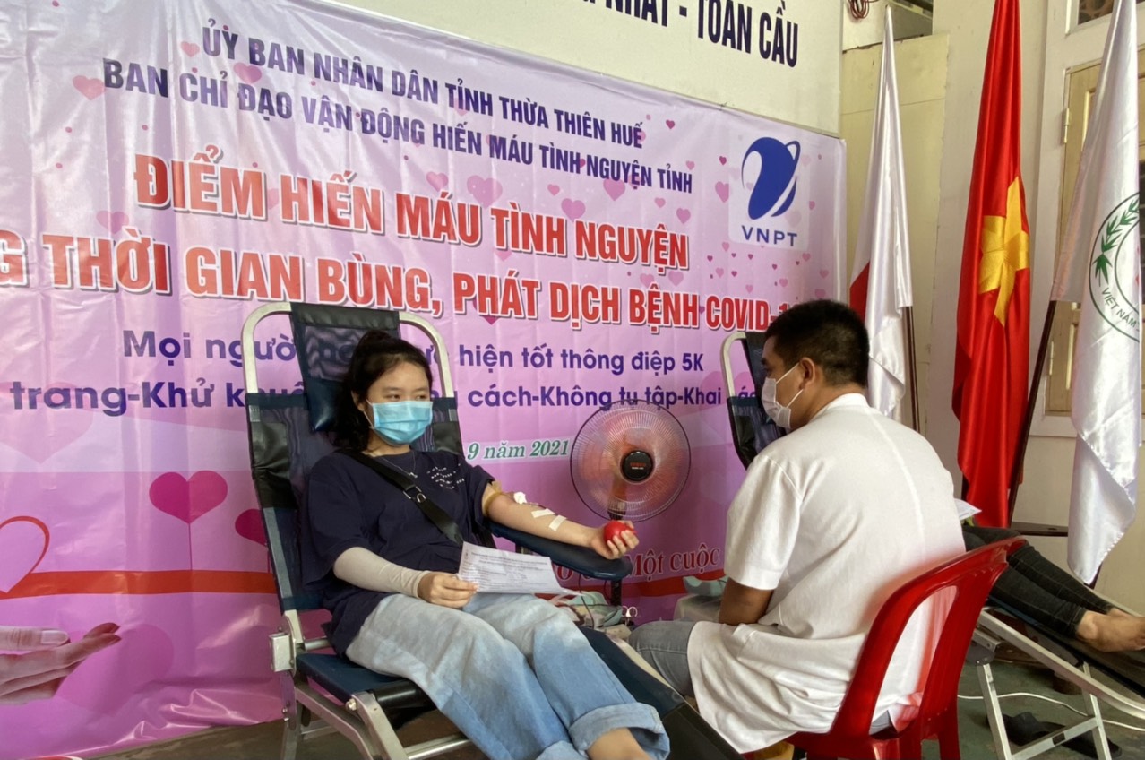 Điểm hiến máu tình nguyện cố định trong mùa dịch COVID-19 đi vào hoạt động