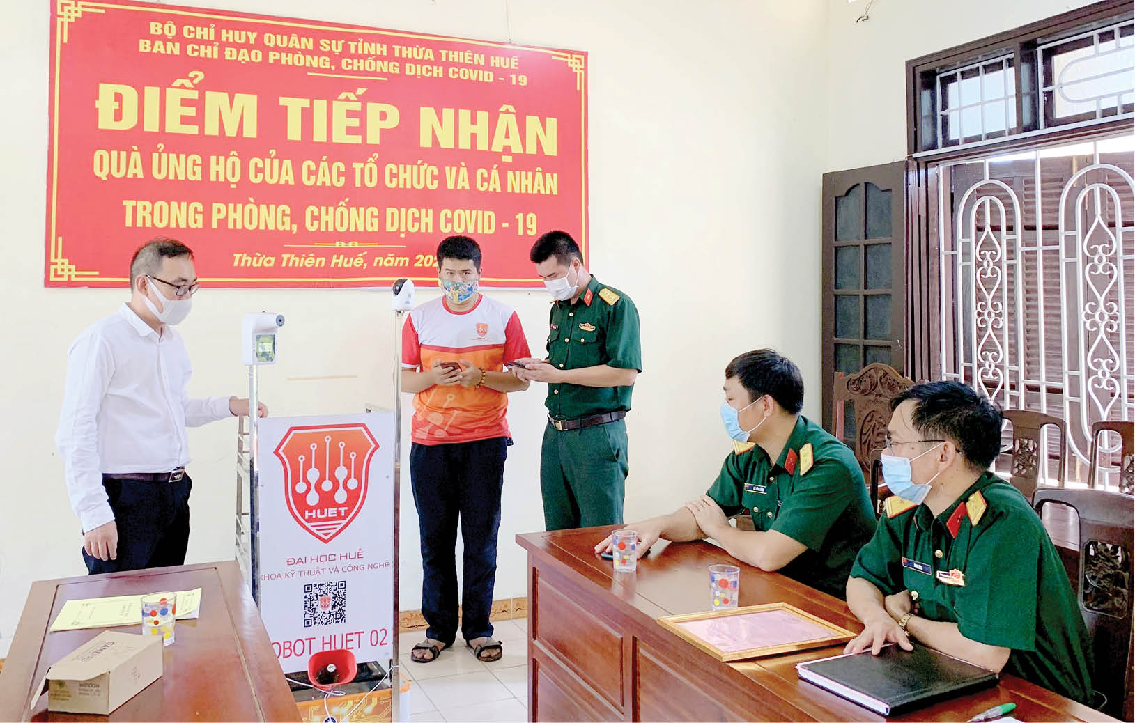 Đại học Huế góp sức trong công tác phòng, chống dịch