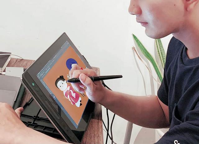 Trang phục triều Nguyễn qua nét vẽ chibi