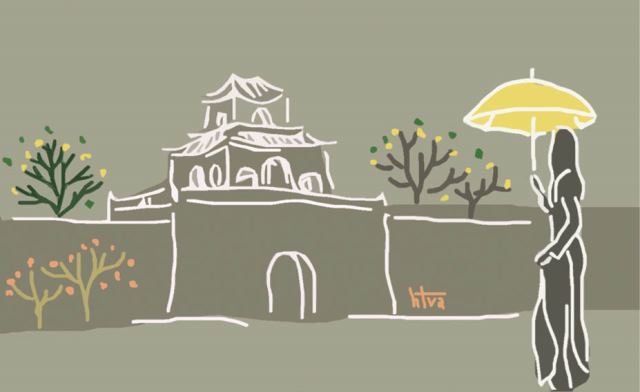 Huế dịu dàng giữa những cơn mưa