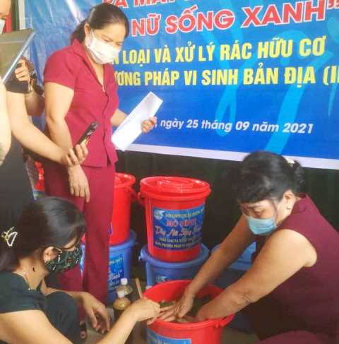 Hương Thủy Ra mắt mô hình Phụ nữ sống xanh