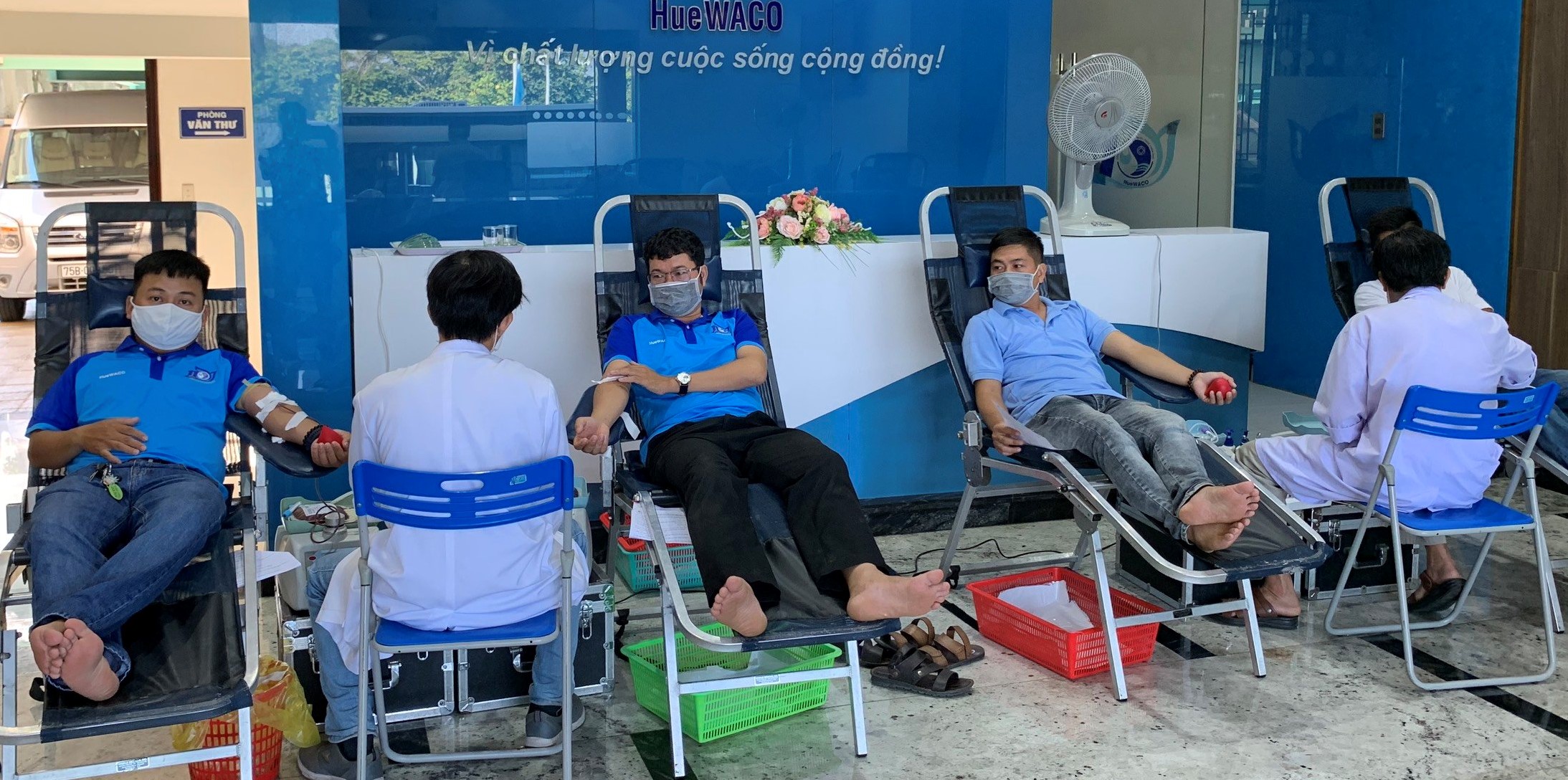 Tiếp nhận 223 đơn vị máu trong 3 ngày