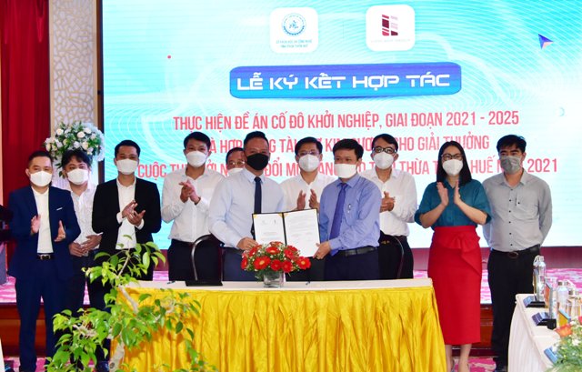Ký kết hợp tác thực hiện Đề án Cố đô Khởi nghiệp giai đoạn 2021-2025